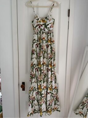 Agua by Agua Bendita - Acacia Floral Maxi Dress, XS
